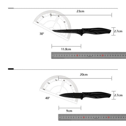 Küchenmasters Auswahl: 17-teiliges Messerset aus Edelstahl