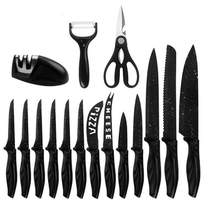 Küchenmasters Auswahl: 17-teiliges Messerset aus Edelstahl